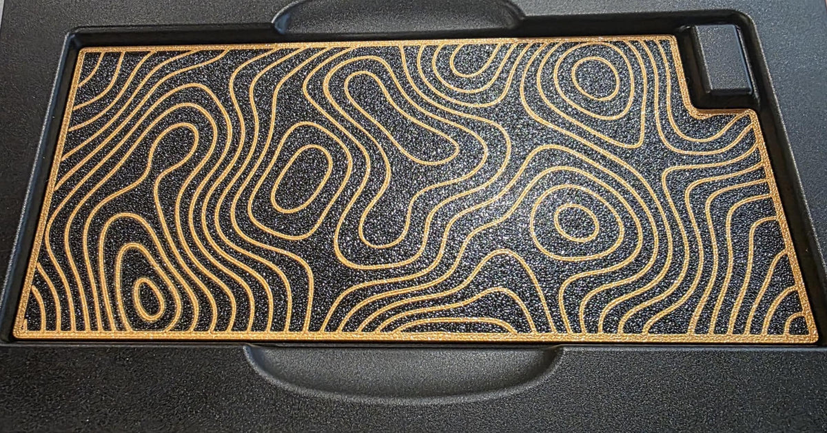 2026+ Subaru Outback Dash Insert: TOPO Pattern, PETG Material
