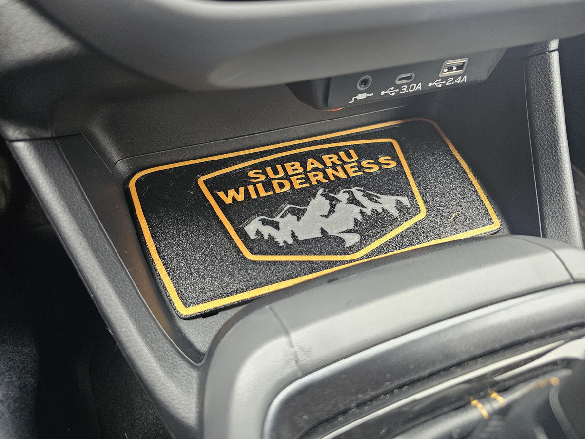 Subaru Crosstrek Wilderness (23-25) Dash pocket mat. (Only Models that have 11.6" touch screen)